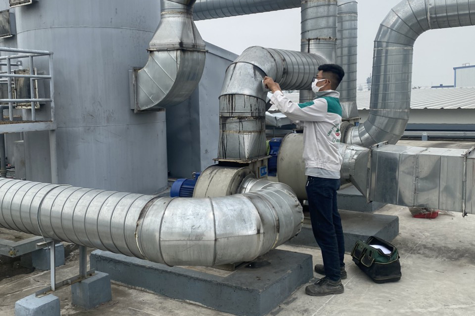 Bảo trì hệ thống khí thải